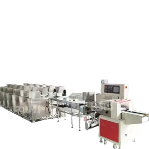 Color Mud Dough Squeezing Bag Filling Machine 6 8 12 Color Plasticine Mud Dough Clay Extruder Packing Machine