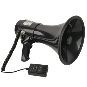 50W Tourism Publicity Handheld Loudspeaker Rechargeable Loudspeaker