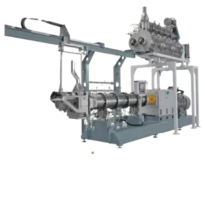 Automatic Dry Semi-moist Dog Jerky & Strips Pet Food Machine Vendor Organic Pet Chow Machine