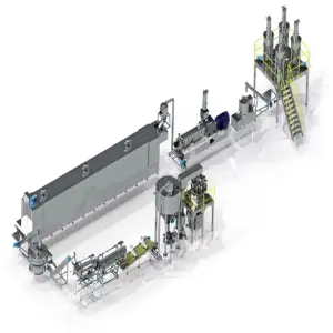 Automatic Dry Cat Dog Pet Food Processing Production Line