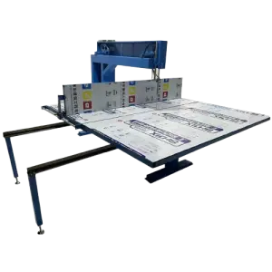 Automatic High Efficiency Vertical Manual 800mm Height Sponge/PEP/foam Cutting Machine