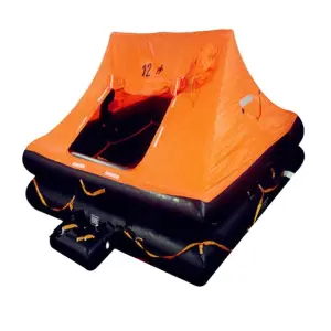ISO9650-1 Approved 12 Persons Throw-over Inflatable Life Raft for Yacht