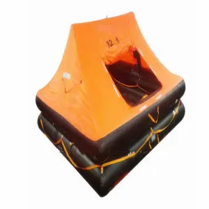 6 Person CCS Throw Overboard Inflatable Life Raft for Yacht