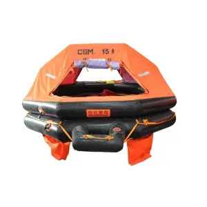 15 Person Coastal Compact Emerg Inflat Type Life Raft