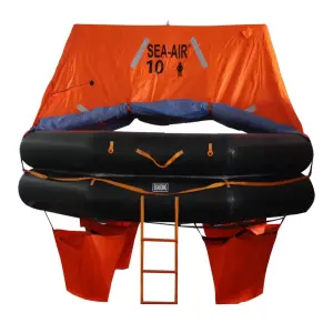 Life Raft 15 Person Coastal Compact Emerg Inflat Type Life Raft with EC Certificate
