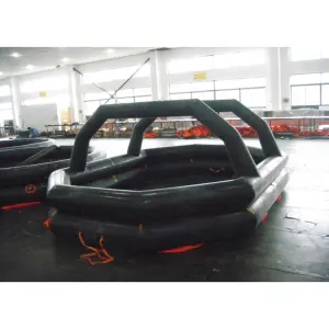 Inflatable Emergency 4 Persons Throw-over Type Inflatable Life Raft for Yacht