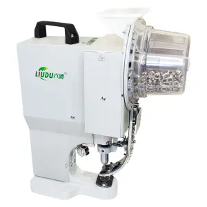 Automatic Electric Tag Eyelet Machine PVC Tarpaulin Grommet Machine Paper Punching Machine