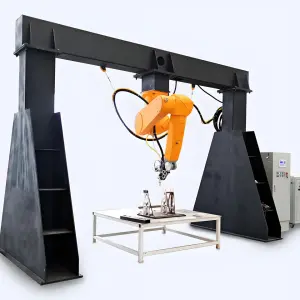 Gantry Type 3d Laser Cutting Machine with Robot Arm 1800mm Precision Automatic 6 Axis Programming Robot Arm Cutter 3000w 6000w