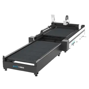 DL 6kw 3kw 2kw High Power Metal Cutter Fiber Laser Cutting Machine Enclosed 3000x1530mm for Steel Aluminum Iron