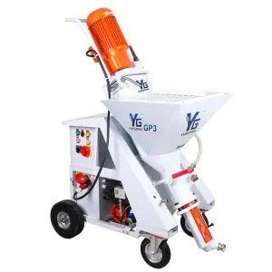 Professional Electric Wall Gypsum Plaster Spray Machine Mortar Sprayer Machine Plastering Station