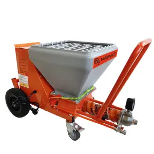 220V Electric Airless Paint Sprayer Multifunctional Cement Sprayer 2mm Particle Putty Used Pump Motor Engine Gearbox