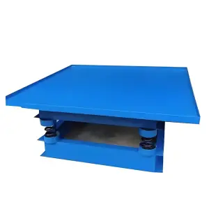 220V/380V External Concrete Vibrating Table Key Component Engine Included Paver Mould Vibrator Platform for Construction