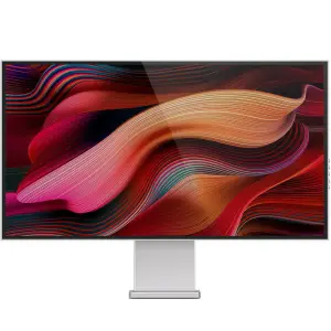 32-Inch QLED Desktop Computer Monitor 4K UHD 10-Bit HDR600 Full-fit AG Mirror Glass Kuycon HD-MI 75Hz Display Lcd Monitor PC