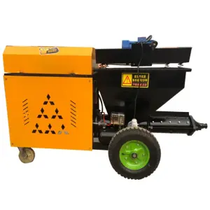 Small Cement Fully Automatic Wall Powder Mortar Spraying Machine