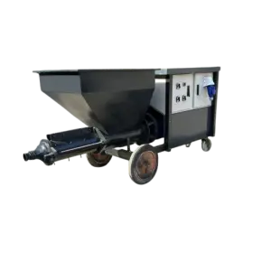 Model 711 Mortar Spraying Machine with Dual Air Compressors Low Excellent Performance