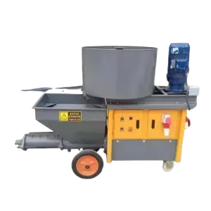 Economical High Efficient Cement Mortar Spraying Machine for Construction Works Wall Plastering