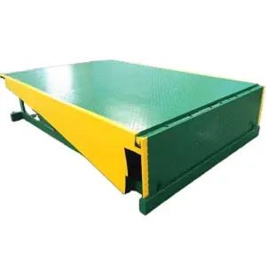 6ton 8ton Automatic Stationary Fixed Hydraulic Electric Dock Leveler for Warehouse Loading Bays