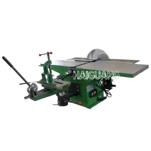 220V 2.2KW Bench-top Multipurpose Woodworking Machine Tool Saw Planer Drill Sharpener Chamfering Combined Machine