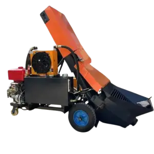 Remote Control Electrical Motor and Diesel Engine Dual Power System Concrete Pouring Injecting Machine