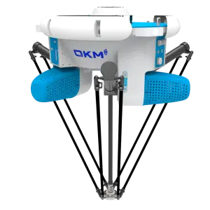 High-Speed Sorting Spider Hand Delta Robot with 3kg Payload Pick and Place Industrial Robot Arm for Food