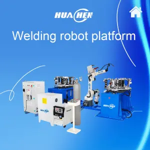 Industrial Furniture Automatic Argon Arc Welding Robot 6-axis Mechanical Arm with Motor Two-Guarantee Welding Metal Frame