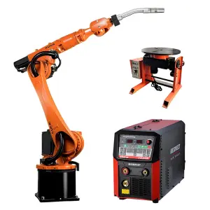 KUKA Six Axis Industrial Robot for Welding Energy-Saving Workstation with Two PLC-based Protective Systems