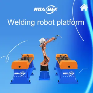 Automatic 6-Axis Industrial Robot for Motorcycle Automobile Body Frame Welding Two-Guarantee Welding Manipulator PLC Gear Core