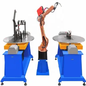 Hwashi Six Axis MIG Welding Robot for Household Furniture Volume Production