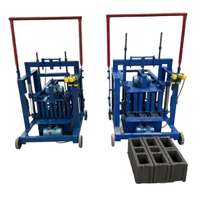 2-45 Model High Efficiency Hydraulic Mobile Brick Machine Suitable for Cement Sand Soil Bricks Production