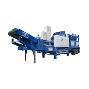Mobile Sand Making Mini Crushing Screening Crusher Machine