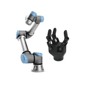 Collaborative Robotic Arm UR5e With CNGBS Three Finger Robot Gripper for Handling As Cobot Robot