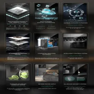 Electric Household and Hotel Use Water Dispenser with Built-in Plastic Housing Soda and Sparkling Water Maker