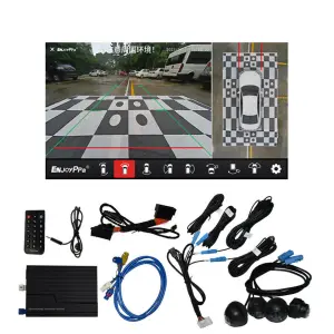 Surrounding View Black Box Camera System 2D/3D Bird View HD Night Vision 360 Panoramic DVR Car Camera for Ford SYNC 3 System