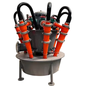 15-360 M3/h Mineral Sand Separator Gold Processing Equipment Hydrocyclones Hydrocyclone Separator for