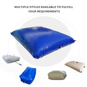 Custom Large PVC Collapsible Flexible Water Tank Bladder for Big Farm Water Storage and Irrigation System 20L