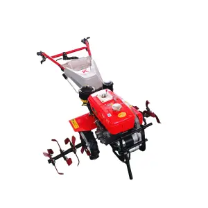 Mini Tiller Machine for Small Farms Soil Preparation Cultivator Forestry Machinery