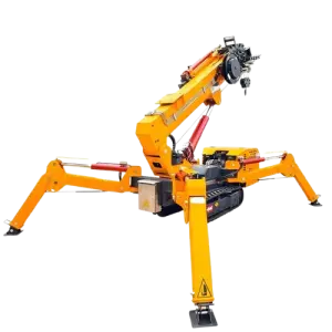 CE Certified Crawler Mobile Spider Crane Hydraulic Technology Home Use Machinery for Outdoor Constructions
