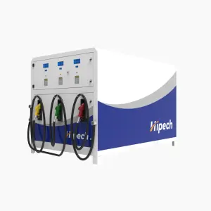 HIPECH 1000L 3000L 6000L Gas Station MINI Mobile Fuel Pump Portable Fuel tank with Low