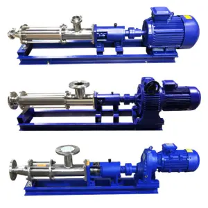 High Pressure Electric Progressive Cavity Mono Multi Pumps Rotary Positive Displacement Screw Pump