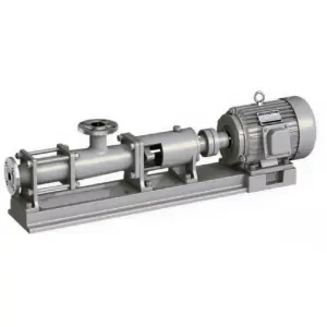High-Pressure G Type Progressive Cavity Pump Stainless Steel Steel Mono Screw Mud Pump for Marine Applications Wastewater Liquid