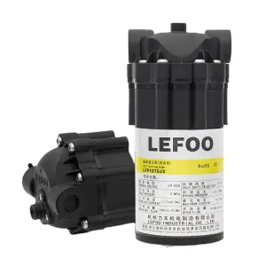 High Pressure 24V 75GPD Micro Self Priming RO Water Pressure Booster Pump 0.5MPa High Efficiency Reverse Osmosis Pump