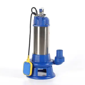 2HP Electric Household WQK Cutting Slurry Sewage Screw Pump for Chicken and Pig Ranch Breeding Farms