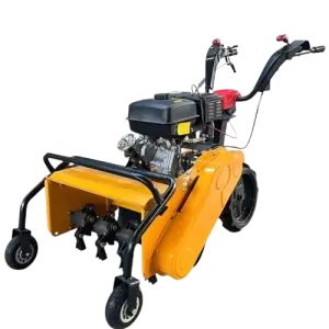 Multifunctional Gasoline Handheld Lawn Mower Weeding Machine with Root Removal Grass Cutting Tilling Rotation Features