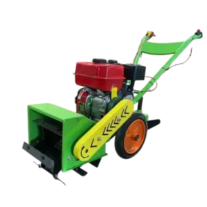 Mini Weeder Tiller Machine Power Weeder in Mini Cultivator Rolling Machine Grass Farm Weeding Machine