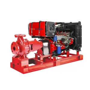 15hp Horizontal Centrifugal Water Pump for Use in Water Supply and Fire Pump