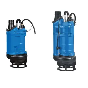 Meudy KBDE Series Electric Sewage Submersible Slurry Pump Cast Iron Agitator Mud Sludge Drainage Dewatering Water Pump