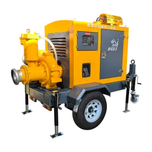 Portable Flood Control and Drainage diesel Engine Self Suction Pump