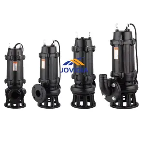 Submersible Sewage Pump 15Hp Industrial Dewatering Sludge Pump Submersible Sewage Pump With Cooling Jacket
