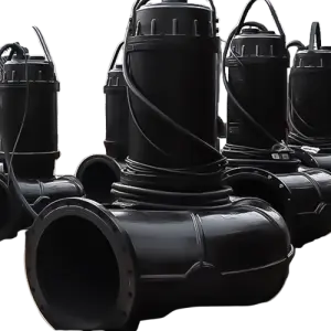 Cement Suction Impeller Flushing Macerator Automatic Waste Vertical Water Sand Slurry Centrifugal Motor Submersible Sewage Pump