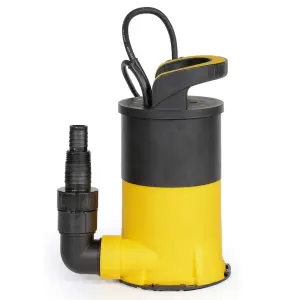 400w 8000l/h Flat Suction Low Suction Drainage Submersible Pump for Water Removal Flooded Basement Pool Garden